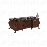 میز مدیریت فرانسوی پاکج ۲ متری-1